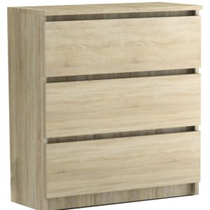Komoda Rico 3S Sonoma 70 Cm 744971 Komoda Rico 3S Sonoma 70 Cm 744971