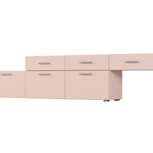 Komoda Różowy – Okucia Premium Multi-Smart 180 – 240 cm 1066088 Komoda Różowy – Okucia Premium Multi-Smart 180 – 240 cm 1066088