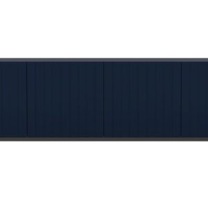 Komoda RTV Granatowy Mat Glamour 150 cm Szafka RTV Rama Loft 242359