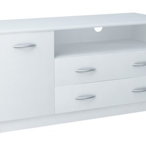 Komoda RTV K027 Biały 55x110x41 cm Bestseller 636272