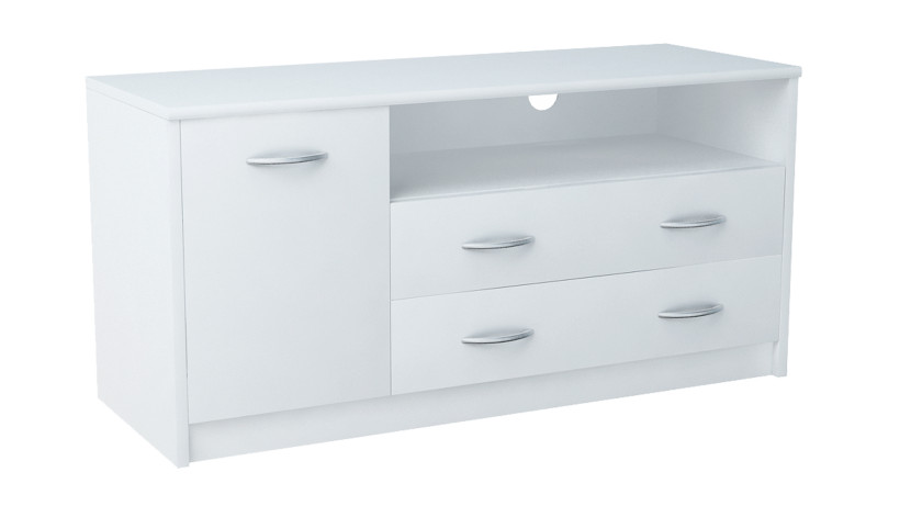 Komoda RTV K027 Biały 55x110x41 cm Bestseller 636272
