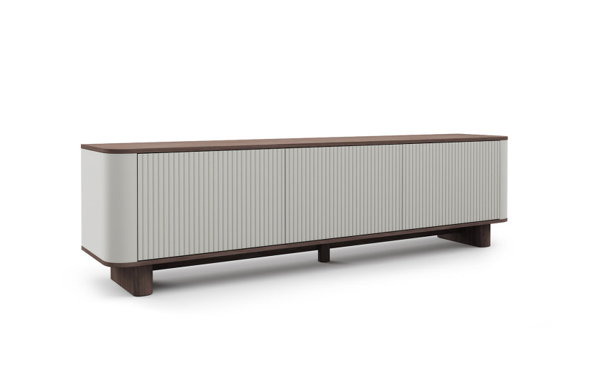 Komoda RTV Misterio 200cm Cashmere/Orzech Lincoln 1070319