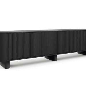 Komoda RTV Misterio 200cm Czarny 878971 Komoda RTV Misterio 200cm Czarny 878971