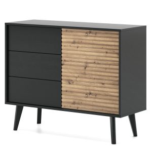 Komoda SALICE 104cm dąb artisan skandynawski styl 762662 Komoda SALICE 104cm dąb artisan skandynawski styl 762662