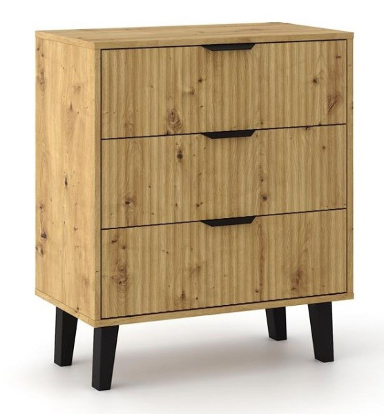 Komoda Scandi 3S SLIM dąb artisan 662170