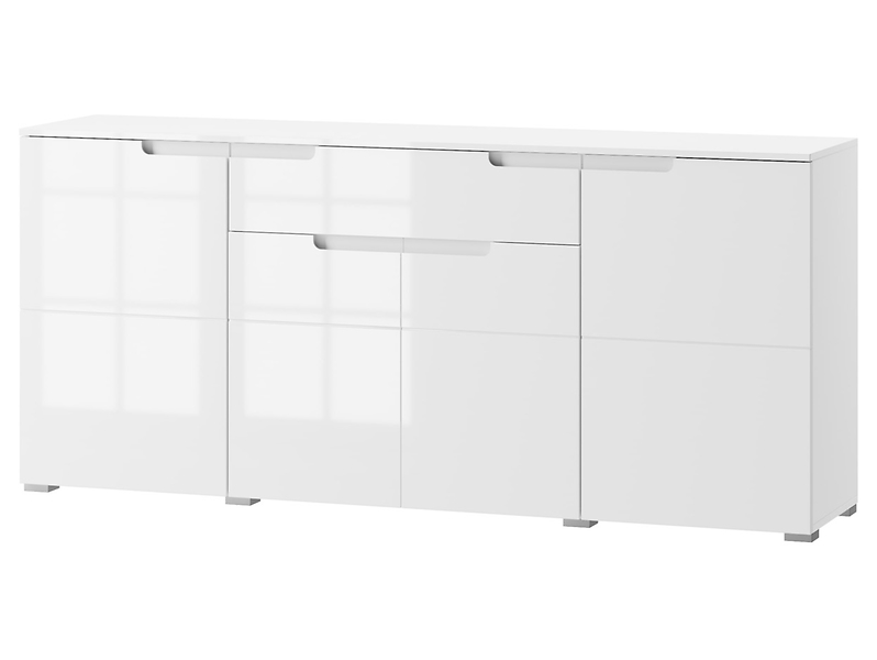 Komoda Selene 180 cm z 4 drzwiami i szufladą biała 985132
