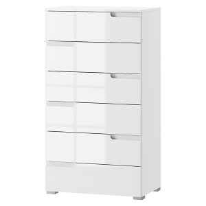 Komoda Selene 65 cm z 6 szufladami biała 985100