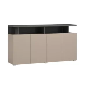 Komoda SERIO 4D 153cm congo/antracyt 642842