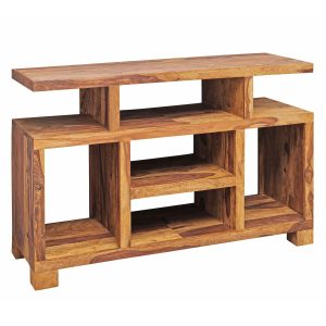 Komoda Sheesham 115x76x40 cm Styl Wiejski RTV Stolik Telewizyjny Drewno 710803
