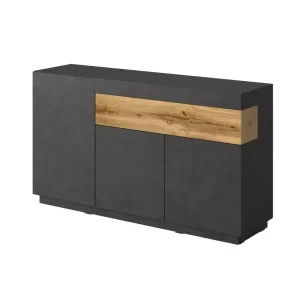 Komoda SILKE 3D1S 150cm matera/dąb wotan 639201 Komoda SILKE 3D1S 150cm matera/dąb wotan 639201