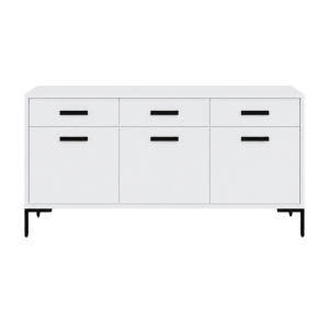Komoda SIMPLE 3D3S – Biała | 150x85x40 cm 1031882 Komoda SIMPLE 3D3S – Biała | 150x85x40 cm 1031882