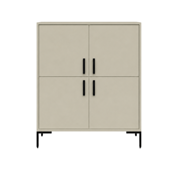 Komoda SIMPLE 4D – Kaszmir | 101x113x40 cm 1031750