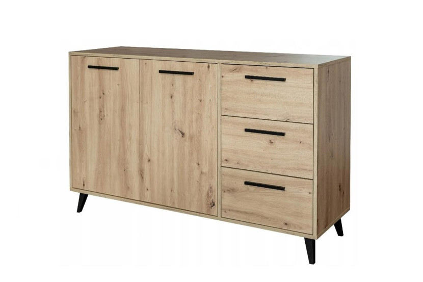 Komoda skandynawska COSTARICA 2D3 Sdąb artisan 340071