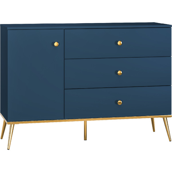Komoda SOLARO 04 błękit ciemny 248782