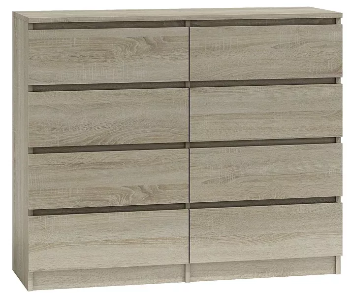 Komoda Syntia 2X 140 cm - dąb sonoma 708236