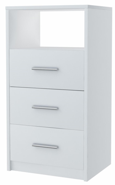 Komoda szafka 3SO BIAŁA 40cm szuflady komoda regał 223203