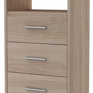 Komoda szafka 3SO DĄB SONOMA 40cm szuflady regał 223182 Komoda szafka 3SO DĄB SONOMA 40cm szuflady regał 223182