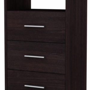 Komoda szafka 3SO VENGE wenge 40cm szuflady regał 223177 Komoda szafka 3SO VENGE wenge 40cm szuflady regał 223177