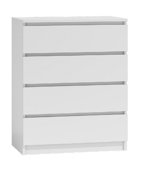 Komoda szafka 4 szuflady M4 biała 78437