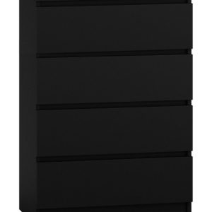 Komoda szafka 4 szuflady M4 czarna 78444 Komoda szafka 4 szuflady M4 czarna 78444