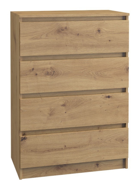 Komoda szafka 4 szuflady M4 - Dąb Artisan 78416