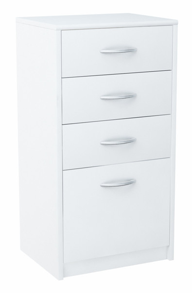 Komoda szafka 45cm 4S BIAŁA 4 szuflady regał 223179
