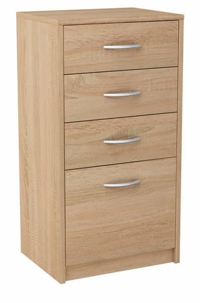 Komoda szafka 45cm 4S DĄB SONOMA regał 4 szuflady 223180