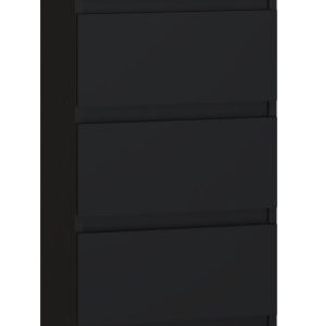 Komoda szafka 5 szuflad W5 czarna 78439 Komoda szafka 5 szuflad W5 czarna 78439