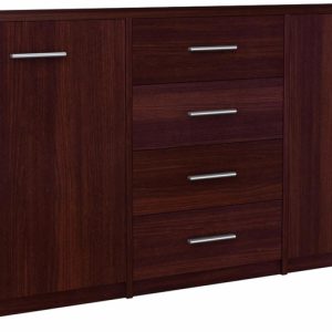 Komoda szafka BODO 180 2D4S WENGE venge pojemna 224025 Komoda szafka BODO 180 2D4S WENGE venge pojemna 224025