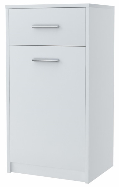 Komoda szafka BODO 1D1S BIAŁA 1 drzwi 1 szuflada 224031