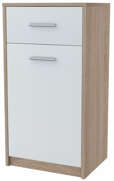 Komoda szafka BODO 1D1S BIAŁY-SONOMA 224037