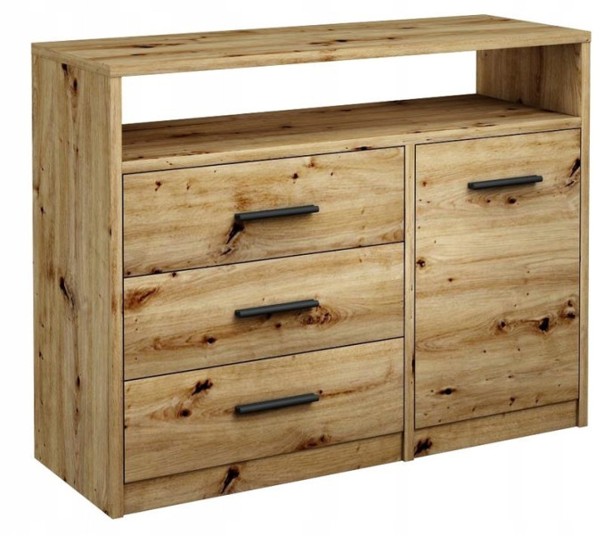 Komoda szafka BODO 1D3SO ARTISAN szuflady regał 223183