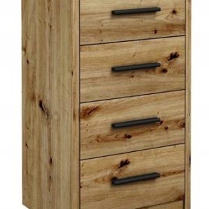 Komoda szafka BODO 4S DĄB ARTISAN 40cm regał 223181 Komoda szafka BODO 4S DĄB ARTISAN 40cm regał 223181