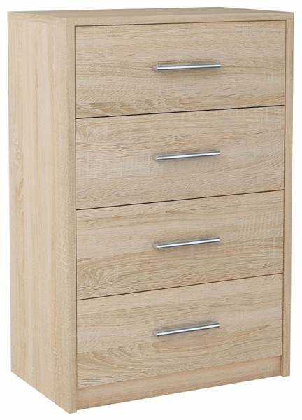 Komoda szafka BODO 60cm 4S SONOMA 4 szuflady regał 224027