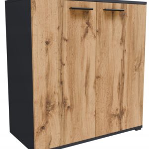 Komoda szafka CR3-KD1 grafit-wotan mały kompaktowy regał na ubrania zabawki 967318 Komoda szafka CR3-KD1 grafit-wotan mały kompaktowy regał na ubrania zabawki 967318