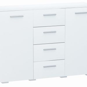 Komoda szafka HELENA 120cm 2D4S BIAŁA 4 szuflady 516239