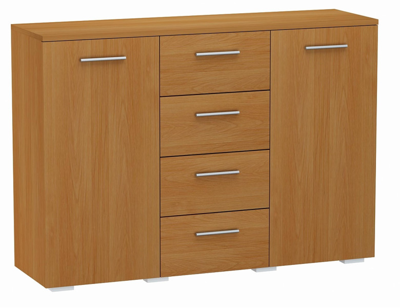 Komoda szafka HELENA 120cm 2D4S OLCHA 4 szuflady 516243