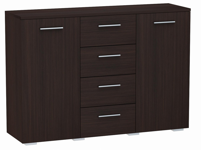Komoda szafka HELENA 120cm 2D4S VENGE wenge 516245