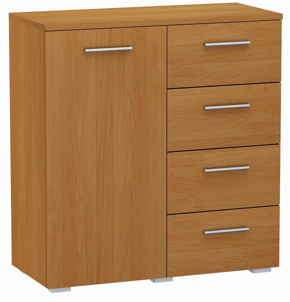 Komoda szafka HELENA 80cm 1D4S OLCHA 4 szuflady 516240