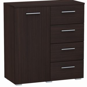 Komoda szafka HELENA 80cm 1D4S VENGE wenge 516241 Komoda szafka HELENA 80cm 1D4S VENGE wenge 516241