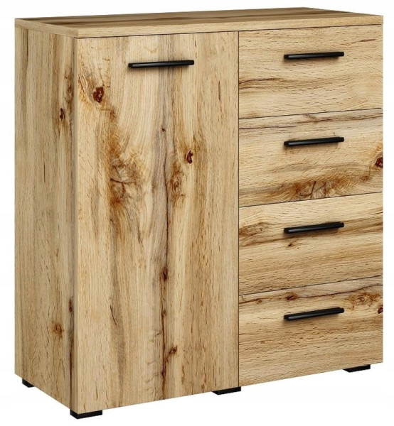 Komoda szafka HELENA 80cm 1D4S WOTAN 4 szuflady 516238