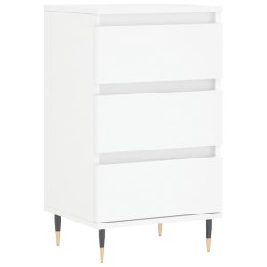 Komoda Szafka Stolik Półki do Salonu Pokoju Biała 40x35x70 cm 766542 Komoda Szafka Stolik Półki do Salonu Pokoju Biała 40x35x70 cm 766542