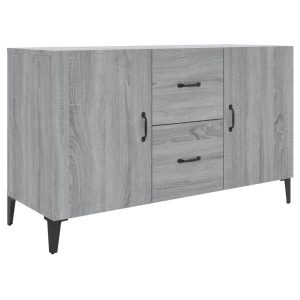 Komoda Szafka Stolik Półki Do Salonu Pokoju Szary Mat 100x36x60 cm 769657 Komoda Szafka Stolik Półki Do Salonu Pokoju Szary Mat 100x36x60 cm 769657