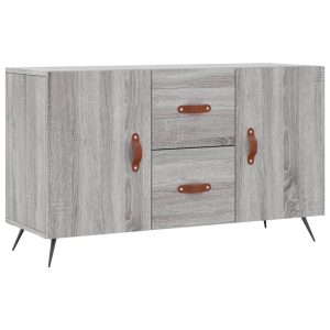 Komoda Szafka Stolik Półki Do Salonu Pokoju Szary Mat 100x36x60 cm 765519 Komoda Szafka Stolik Półki Do Salonu Pokoju Szary Mat 100x36x60 cm 765519
