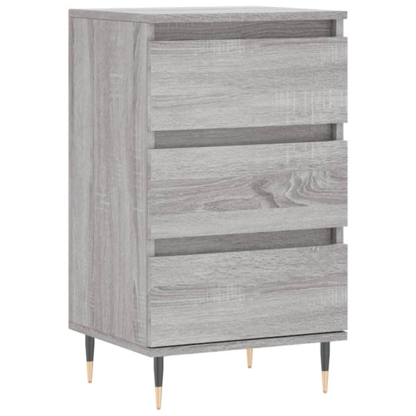 Komoda Szafka Stolik Półki Do Salonu Pokoju Szary Mat 40x35x70 cm 766551