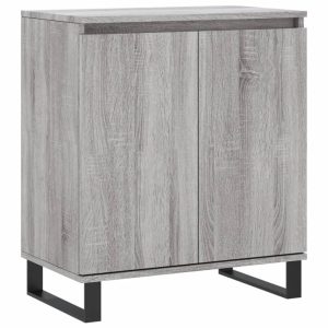 Komoda Szafka Stolik Półki Do Salonu Pokoju Szary Mat 60x35x70 cm 769615 Komoda Szafka Stolik Półki Do Salonu Pokoju Szary Mat 60x35x70 cm 769615