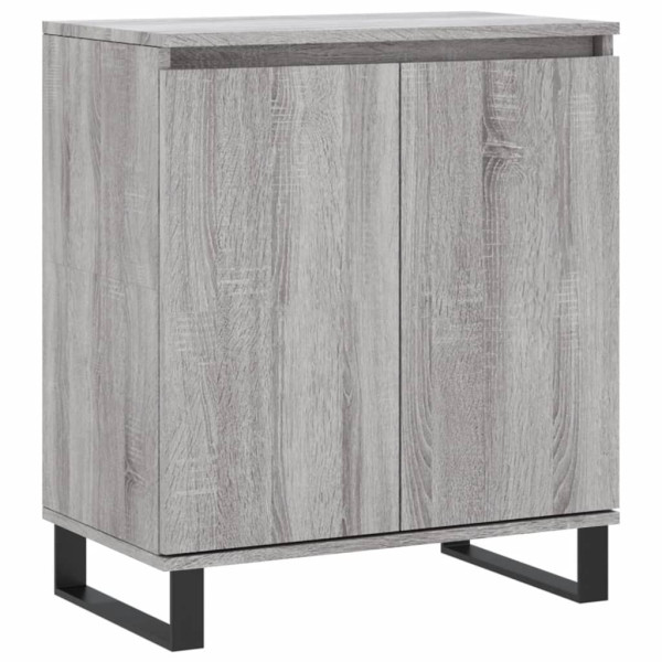 Komoda Szafka Stolik Półki Do Salonu Pokoju Szary Mat 60x35x70 cm 769615