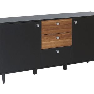 Komoda szafka z szufladami czarna 70308 Komoda szafka z szufladami czarna 70308