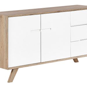 Komoda szafka z szufladami jasne drewno 70329