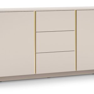Komoda Szeroka BALI KSZ 168, pojemna o opływowych kształtach, kaszmirowa 724975 Komoda Szeroka BALI KSZ 168, pojemna o opływowych kształtach, kaszmirowa 724975